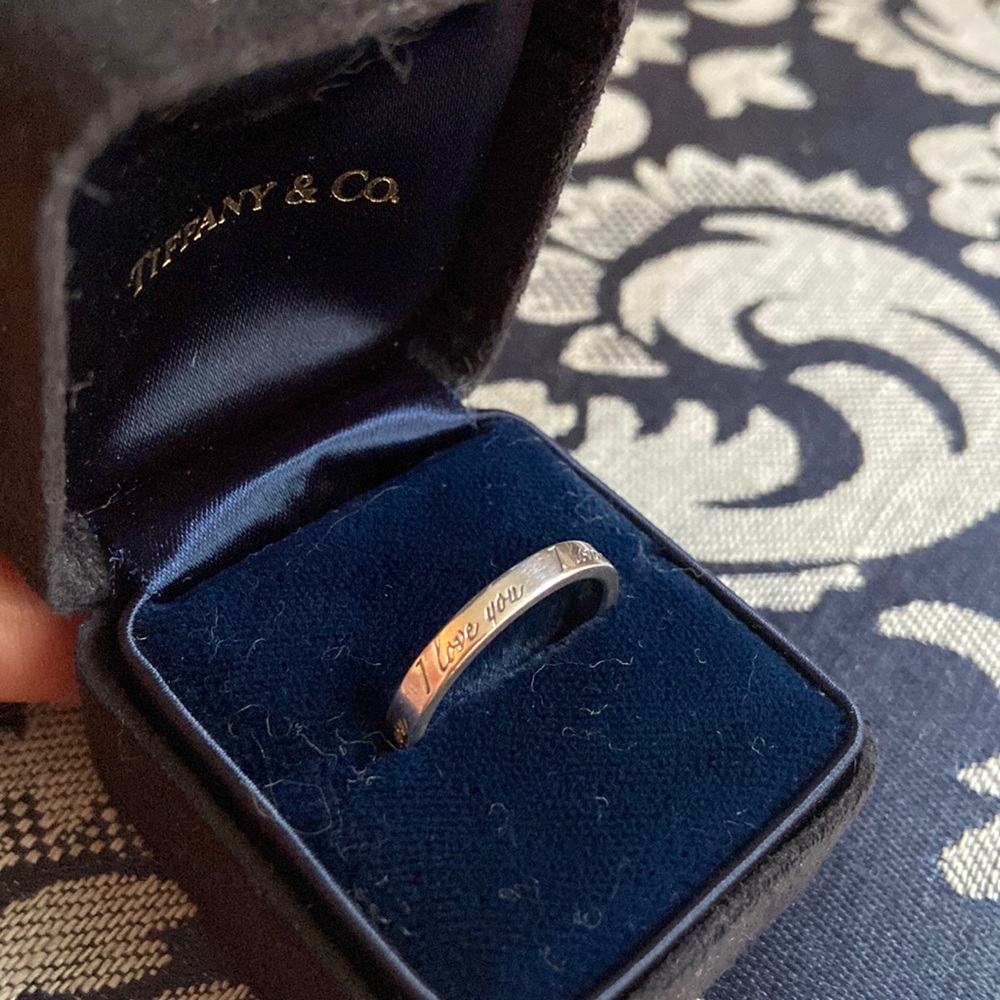 Retired ‘I love you’ Tiffany & Co. ring